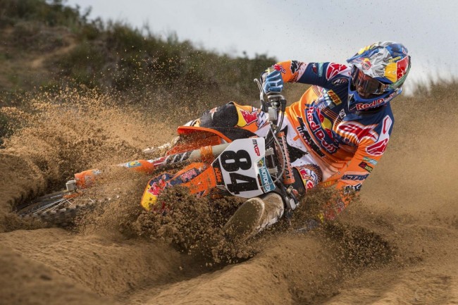 this is an aimage of jeffrey herlings training for motocross