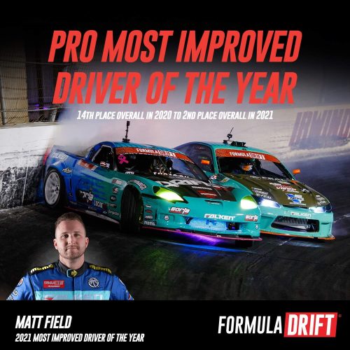 image of Matt Field - Most improved driver of 2021