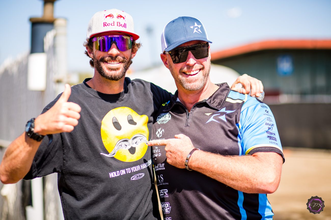 image of Travis Pastrana and RAK Racing and Dr. Jay Cavanaugh