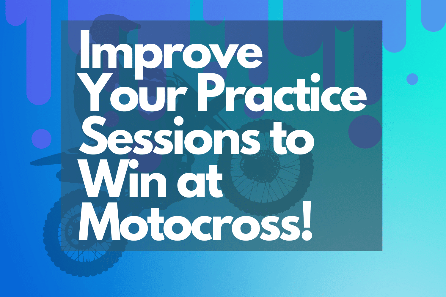 Motocross racing coaching tips